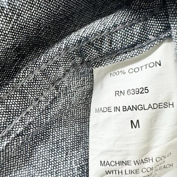 Silverlake Short Sleeve Button Down Southwestern Print Cotton Shirt Sz Medium - Picture 7 of 7